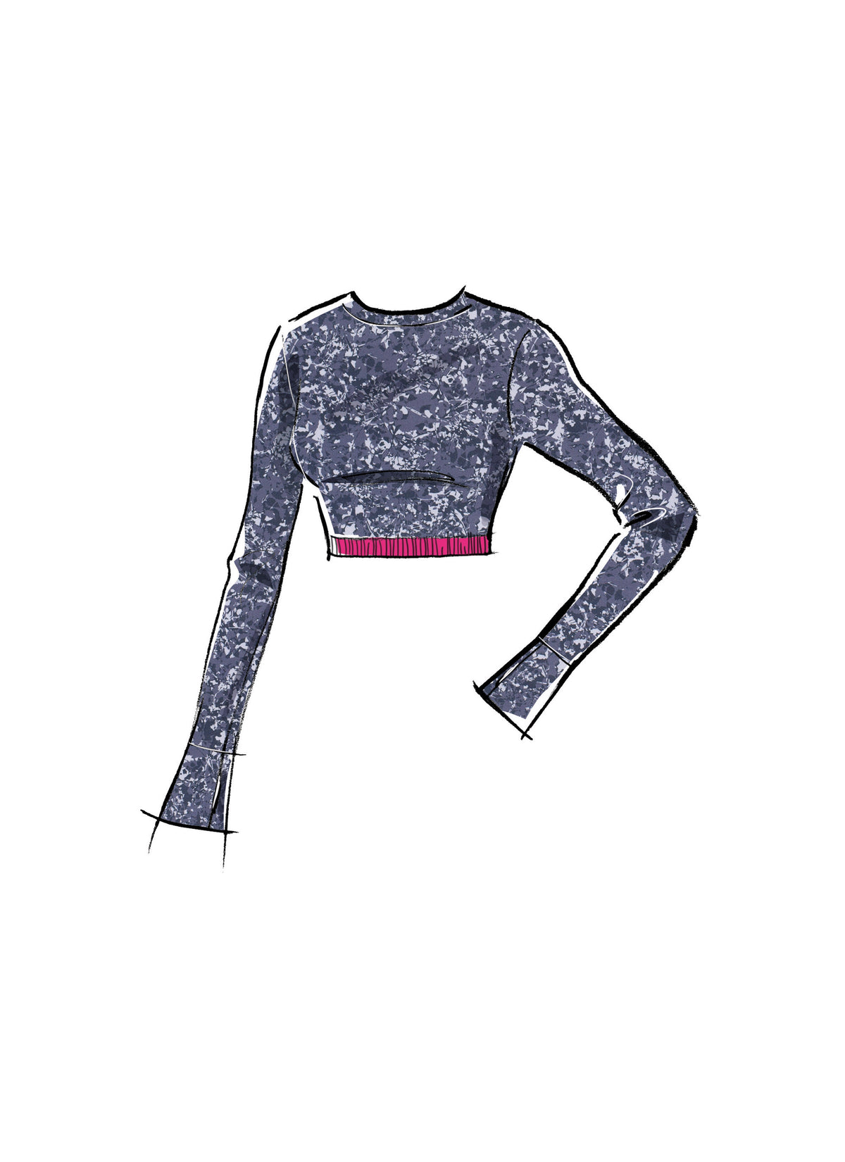 McCall’s Misses Knit Top And Leggings Sewing Pattern M8455