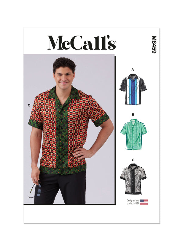 McCall’s Men's Shirt Sewing Pattern M8459