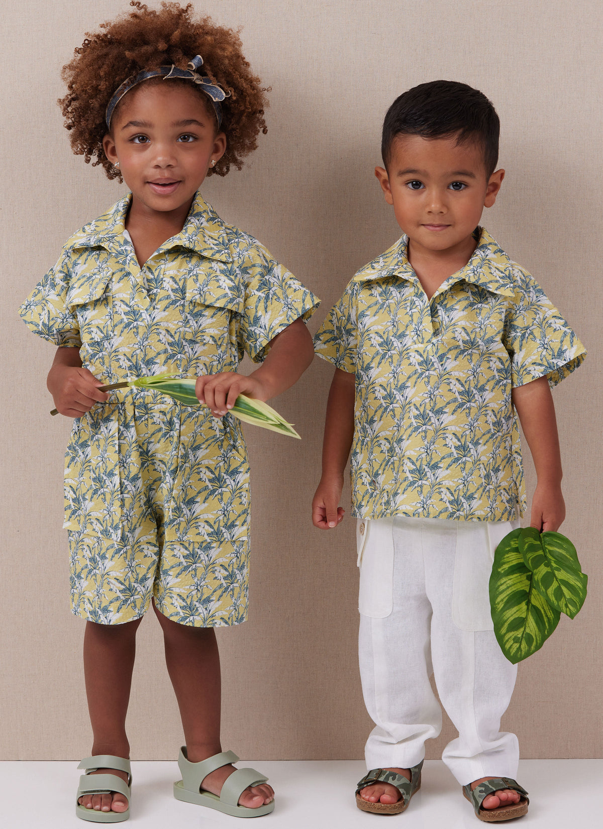 McCall’s Toddlers Top, Romper And Pants Sewing Pattern M8461
