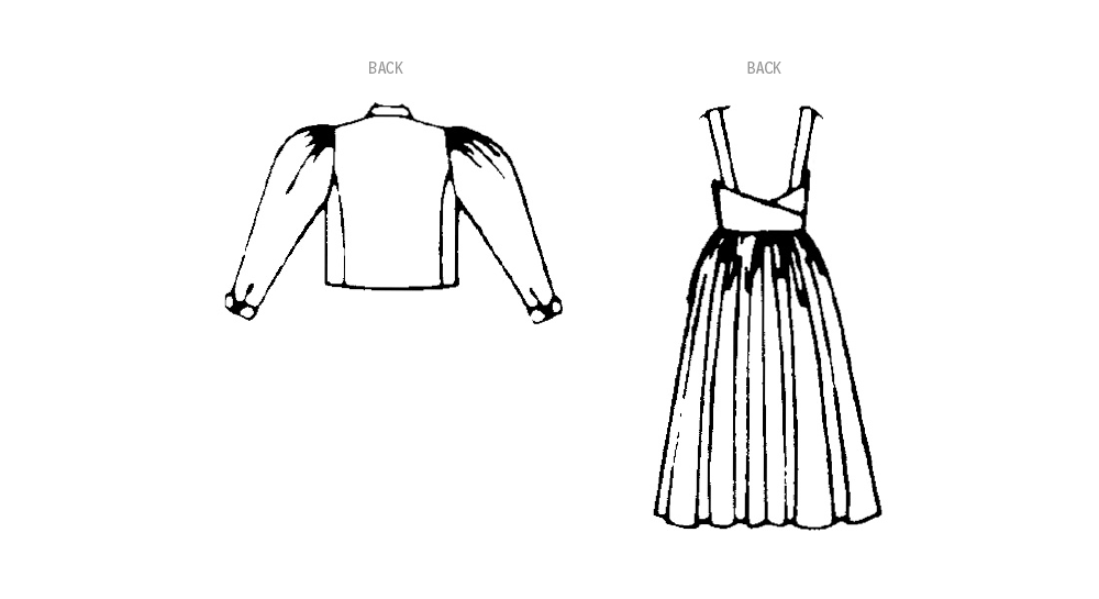 McCall’s Misses And Miss Petite Lined Jacket And Dress Sewing Pattern M8464