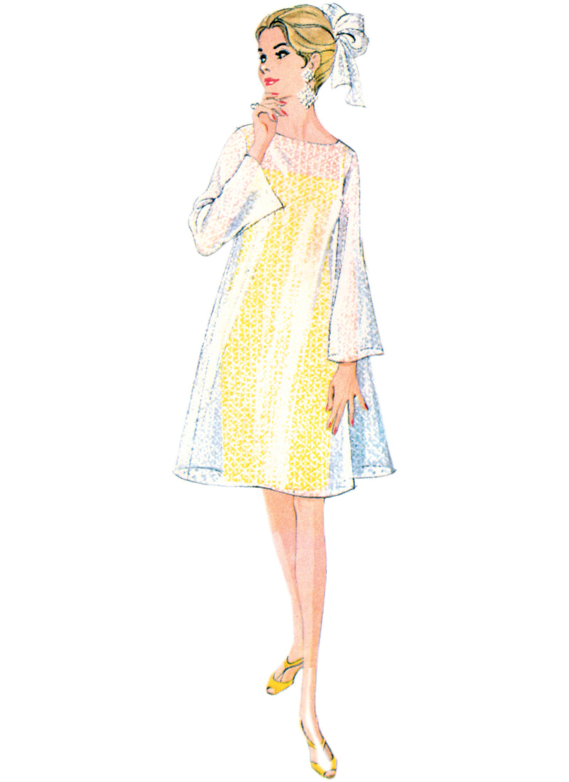 McCall’s Misses Slip Dress And Sheer Overdress Sewing Pattern M8466