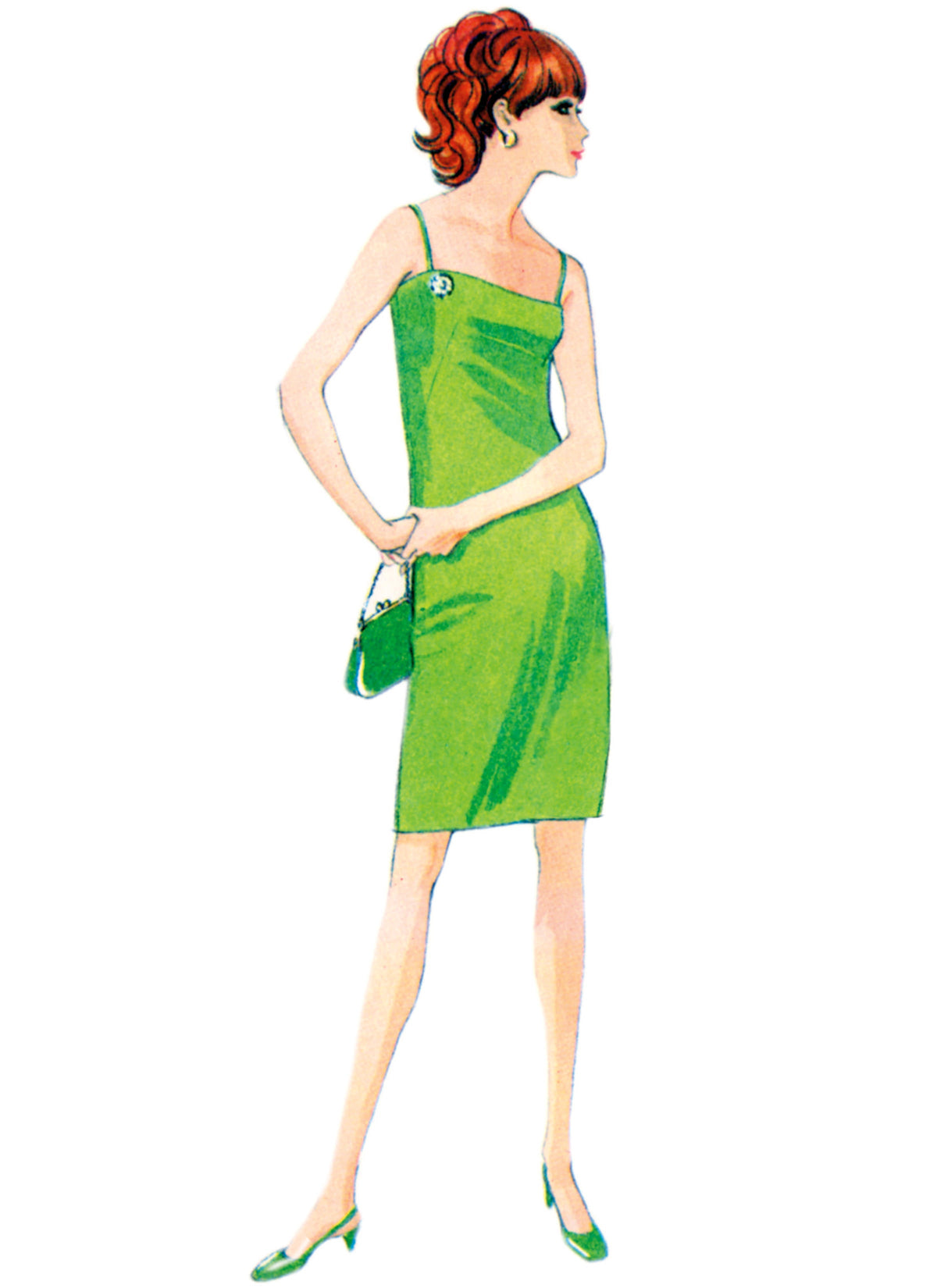 McCall’s Misses Slip Dress And Sheer Overdress Sewing Pattern M8466