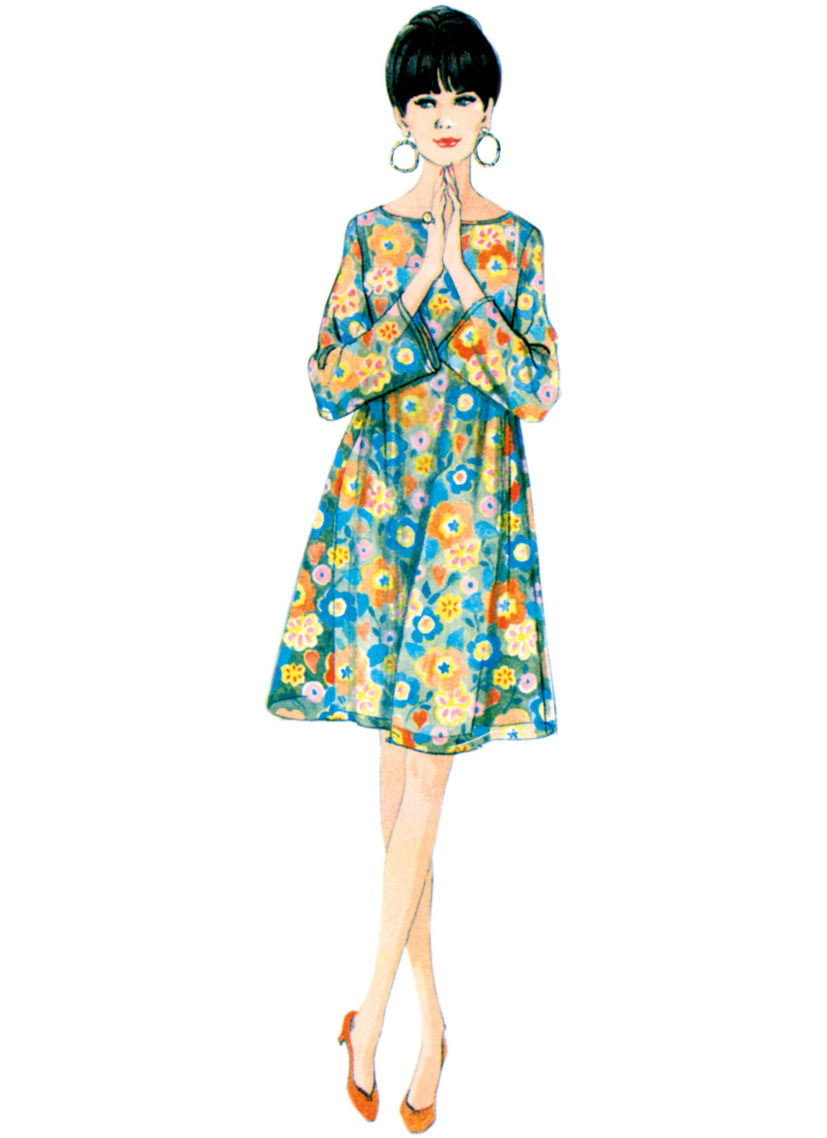 McCall’s Misses Slip Dress And Sheer Overdress Sewing Pattern M8466