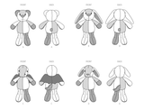 McCall’s Plush Animals Sewing Pattern M8470