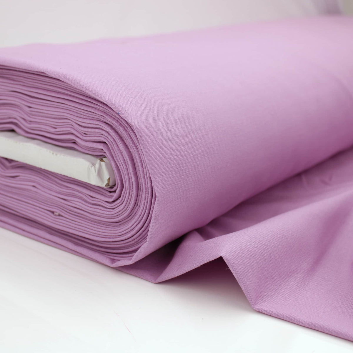 Madras Plain Cotton Linen - Lilac