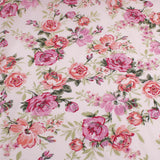 Roses Floral Satin