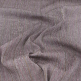 Marco Linen Viscose Blend Suiting & Trousers Fabric - Pink & Gold Lurex Pinstripe