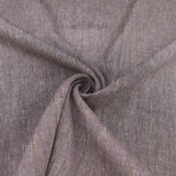 Marco Linen Viscose Blend Suiting & Trousers Fabric - Pink & Gold Lurex Pinstripe