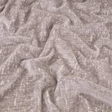 Marseille Thick Chenille Plain Textured Sofa Curtain Upholstery Fabric - Light Grey