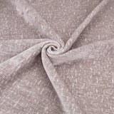 Marseille Thick Chenille Plain Textured Sofa Curtain Upholstery Fabric - Light Grey