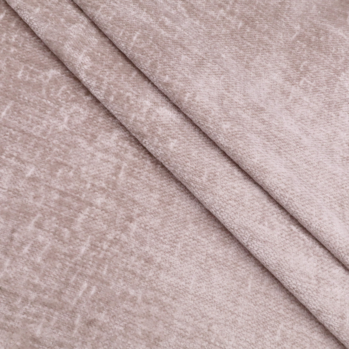 Marseille Thick Chenille Plain Textured Sofa Curtain Upholstery Fabric - Timberworlf