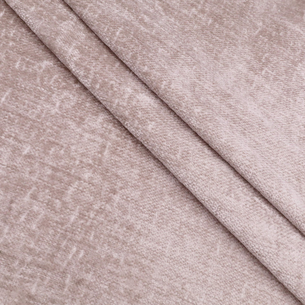 Marseille Thick Chenille Plain Textured Sofa Curtain Upholstery Fabric - Timberworlf