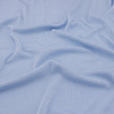 Maxine Slinky Shiny Stretch Textured Jersey Fabric - Baby Blue