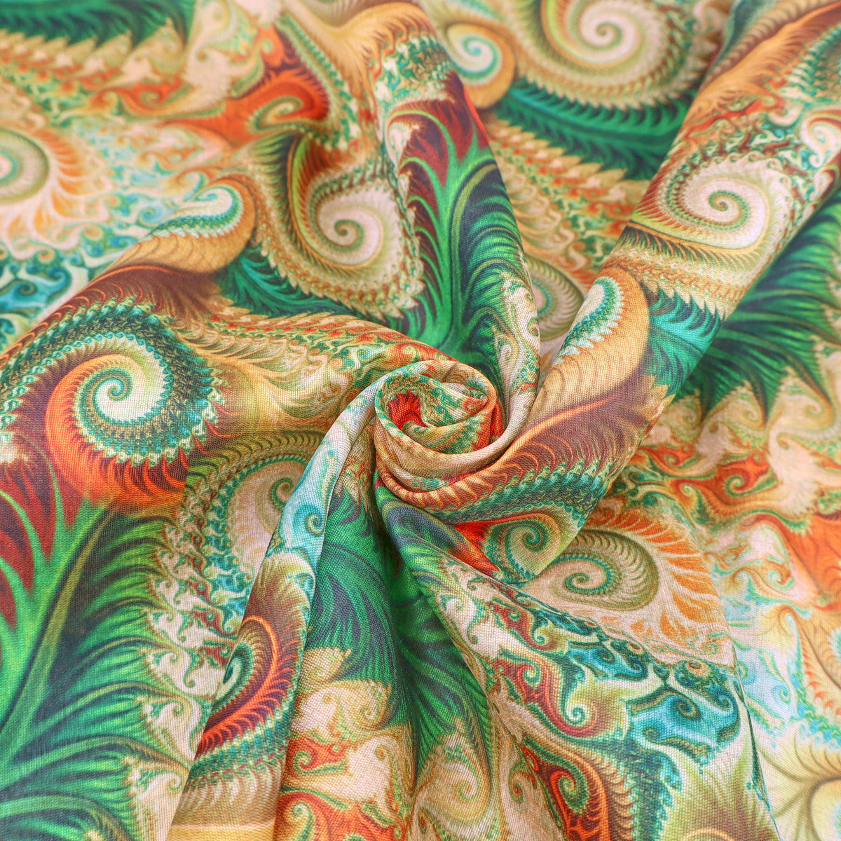 Green Dragon Swirls