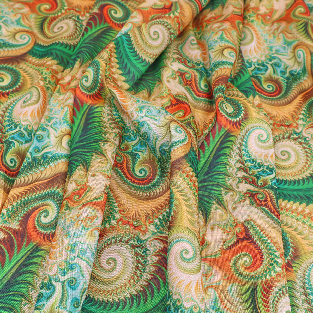 Green Dragon Swirls