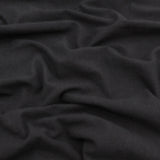 Melody Stonewashed Cotton Dressmaking Fabric  - Black
