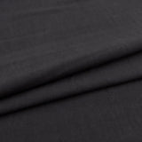 Melody Stonewashed Cotton Dressmaking Fabric  - Black