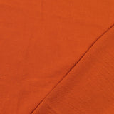 Melody Stonewashed Cotton Dressmaking Fabric  - Burnt Orange