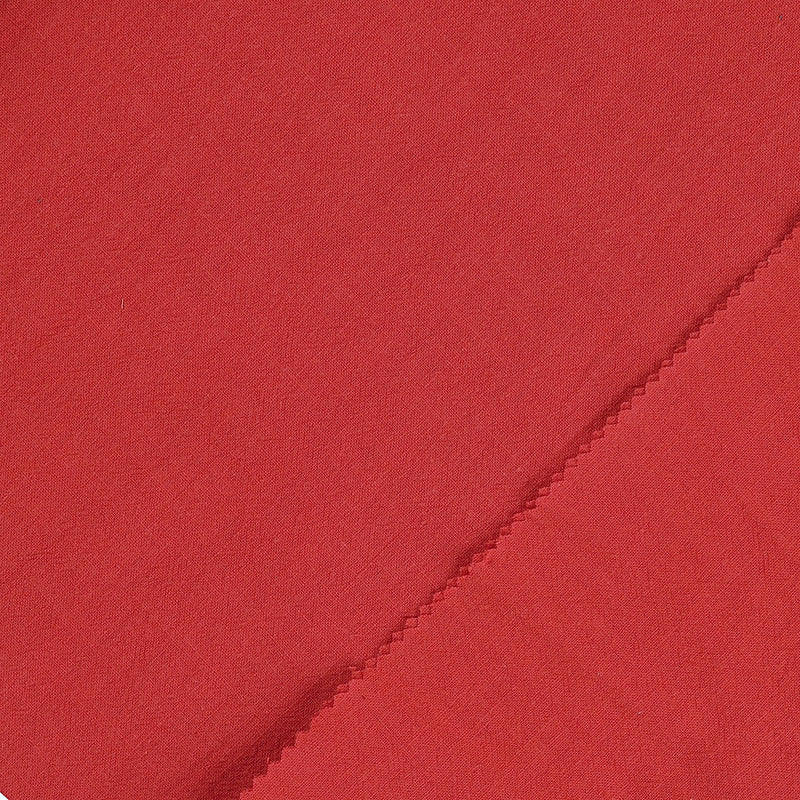 Melody Stonewashed Cotton Dressmaking Fabric  - Wet Coral
