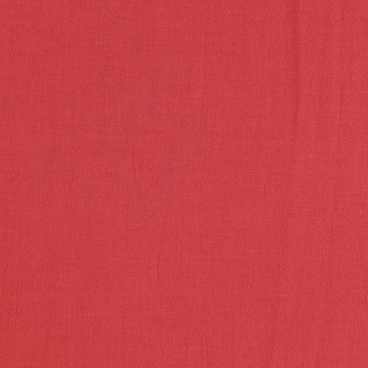 Melody Stonewashed Cotton Dressmaking Fabric  - Wet Coral