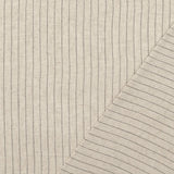 Moira Woven Viscose Linen Stripe Shirt Fabric - Beige