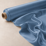 Mulberry Pure 100% Silk 22 Momme Luxury Bridal Fabric - Bondi Blue