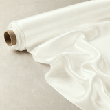 Mulberry Pure 100% Silk 22 Momme Luxury Bridal Fabric - Cream