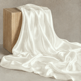 Mulberry Pure 100% Silk 22 Momme Luxury Bridal Fabric - Cream