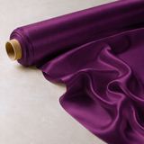 Mulberry Pure 100% Silk 22 Momme Luxury Bridal Fabric - Deep Berry