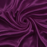 Mulberry Pure 100% Silk 22 Momme Luxury Bridal Fabric - Deep Berry