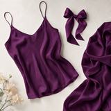 Mulberry Pure 100% Silk 22 Momme Luxury Bridal Fabric - Deep Berry