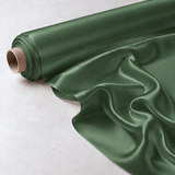 Mulberry Pure 100% Silk 22 Momme Luxury Bridal Fabric - Forest
