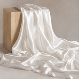Mulberry Pure 100% Silk 22 Momme Luxury Bridal Fabric - Ivory