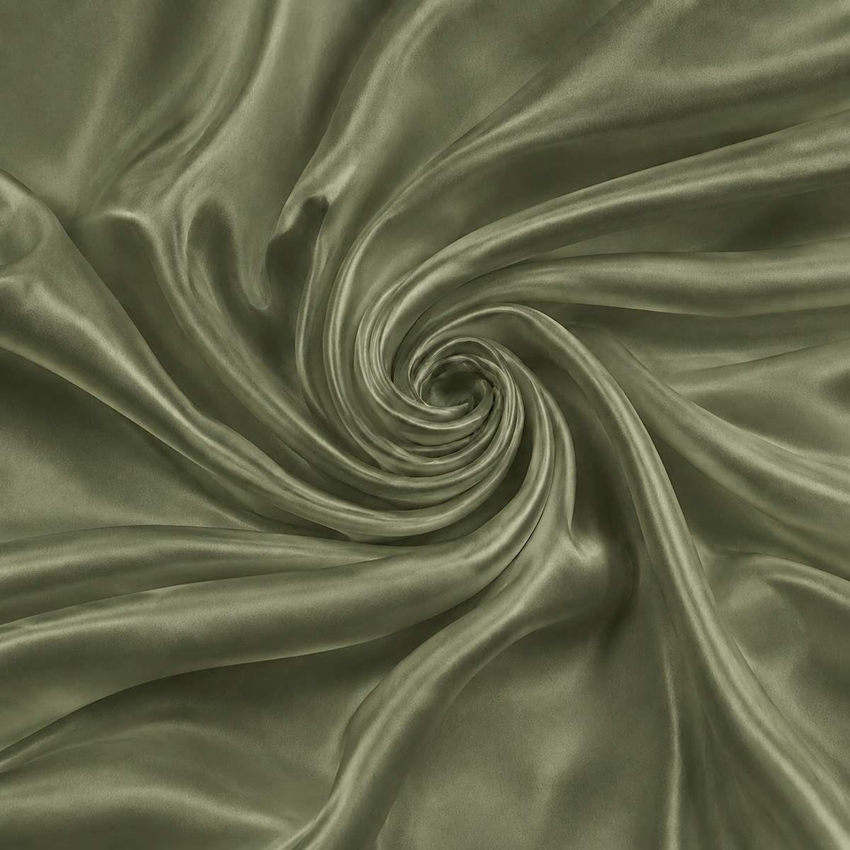 Mulberry Pure 100% Silk 22 Momme Luxury Bridal Fabric - Light Olive