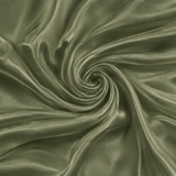 Mulberry Pure 100% Silk 22 Momme Luxury Bridal Fabric - Light Olive
