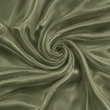 Mulberry Pure 100% Silk 22 Momme Luxury Bridal Fabric - Light Olive