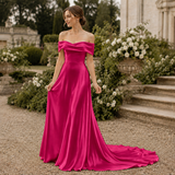 Mulberry Pure 100% Silk 16 Momme Luxury Bridal Fabric - Raspberry