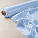 Mulberry Pure 100% Silk 22 Momme Luxury Bridal Fabric - Sky Blue