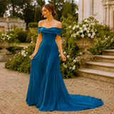 Mulberry Pure 100% Silk 22 Momme Luxury Bridal Fabric - Turquoise