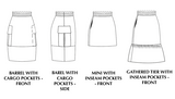 Nox Skirt Sewing Pattern Size 8-28 - By Sew Different