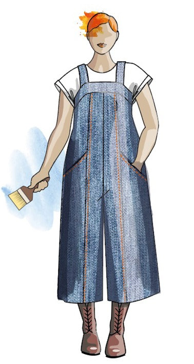 Osborn Dungarees - By Sew Different