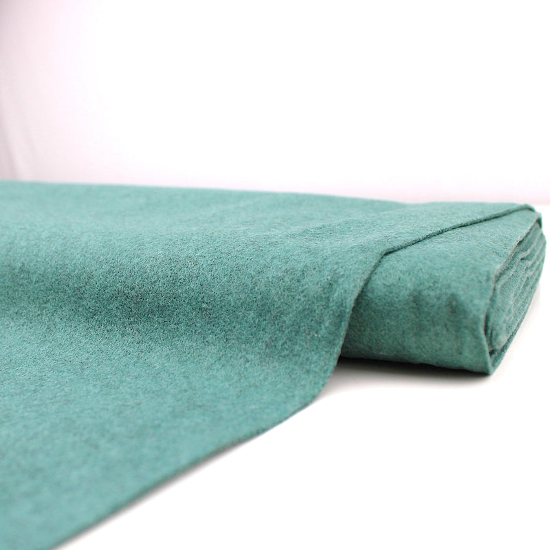 Oscar Wool Mix Felt Craft Fabric - Teal
