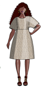 Otus Frock Sewing Pattern Size 8-28 - By Sew Different