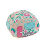 Pincushion Sewing Accessory - Appliqué Caravan