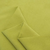 Plain 21 Wale Stretch Corduroy Dressmaking Fabric- Chartreuse