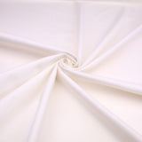 Plain Cotton Viscose Dressmaking Fabric - White