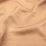 French Plain Silk Velvet Satin - Dark Gold