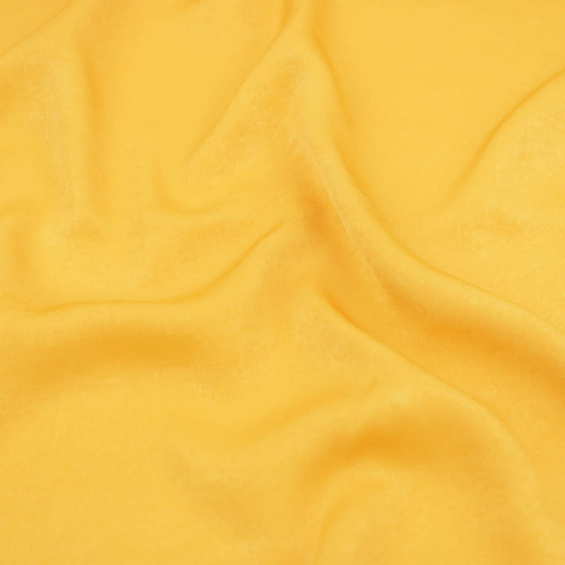 French Plain Silk Velvet Satin - Gold