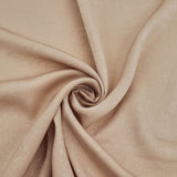 French Plain Silk Velvet Satin - Mink