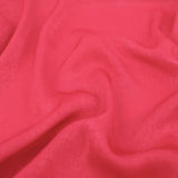 French Plain Silk Velvet Satin - Scarlett